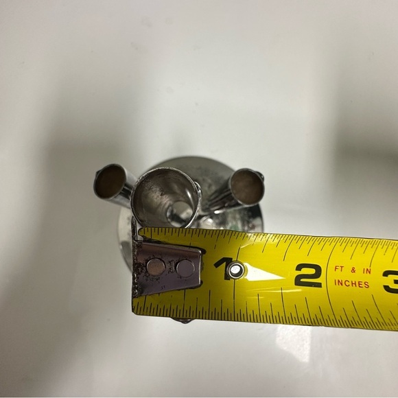 Vintage Barker Ellis England Silverplated
Epergne Floral Centerpiece Frog GUC - Picture 7 of 8